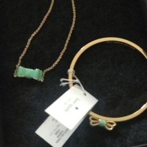 Kate Spade Necklace and bracelet